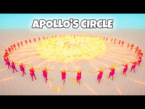 APOLLO'S CIRCLE vs EVERY FACTION | TABS Totally Accurate Battle Simulator Gameplay