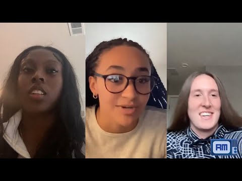 Haley Jones, Laeticia Amihere and Leigha Brown Atlanta Dream intro media availability | April 18