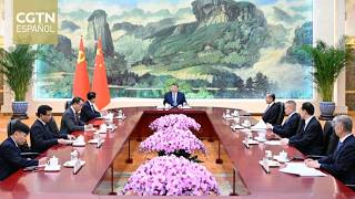 Xi Jinping se reúne con enviado especial del líder laosiano, Saleumxay Kommasith