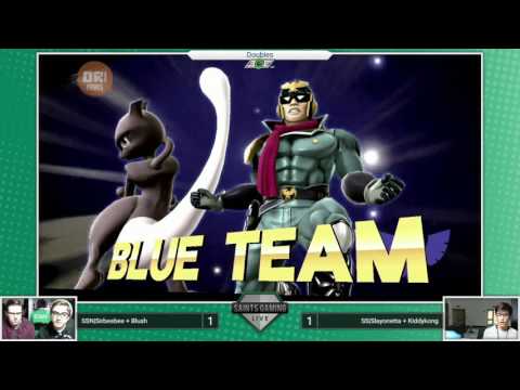 SSN.Sirbeebee + Blush vs SS.Slayonetta + Kiddykong - Doubles - SGL
