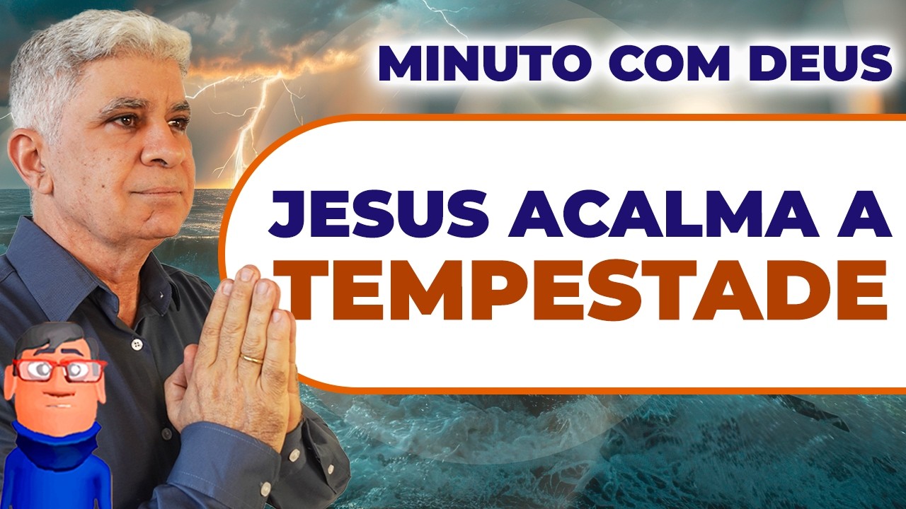 NÃO OLHE PARA TEMPESTADE, OLHE PARA JESUS