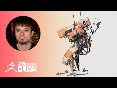 ZClassroom LIVE: 3D Illustrations - Pixologic Joseph - ZBrush 2020