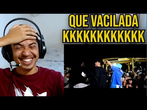 Vitor REACT - (DEU TRETA NO 4° ROUND 🔥🤯) SCHULER X AJOTA - 2° FASE - BATALHA DO COLISEU - EDIÇÃO 149