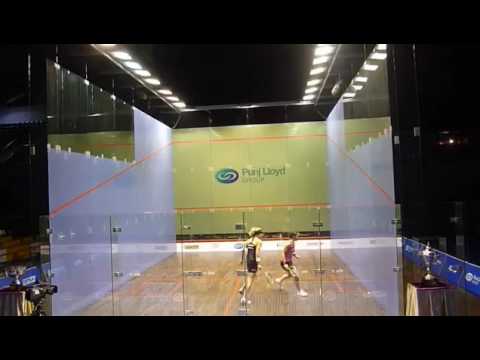 Punj Lloyd Squash Women Final Jenny Duncalf vs  Kasey Brown