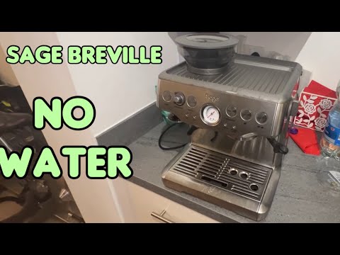 Breville Sage Barista Express – Kein Wasser kommt heraus – Reparatur