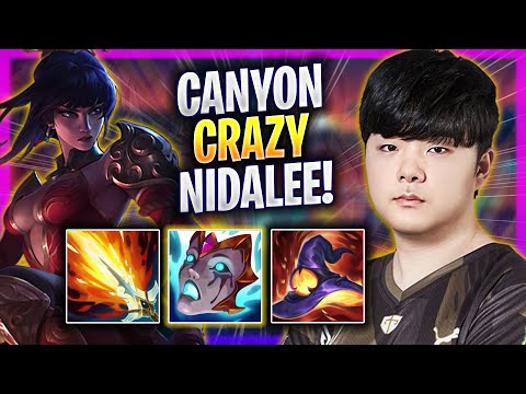 CANYON CRAZY GAME WITH NIDALEE! - GEN Canyon Plays Nidalee JUNGLE vs Viego! | Season 2024