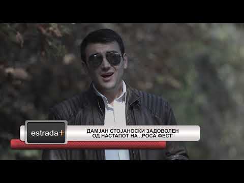 Estradaplus 15 11 2018   Damjan Stojanoski zadovolen od nastapot na Rosa fest
