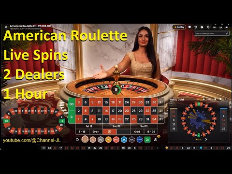 American Roulette Live Spins 2 Dealers 1 Hour