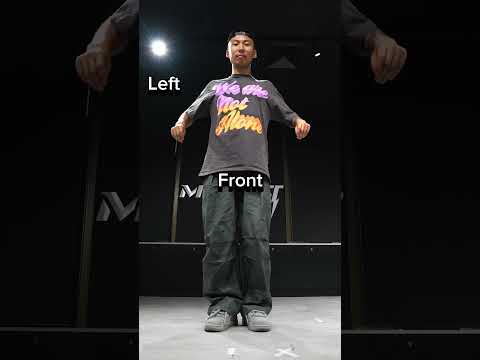 Beginners dance tutorial -  four steps chest Iso/roll - Follow along atleast twice