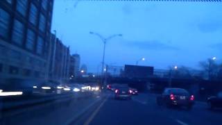 Red Moon over Boston