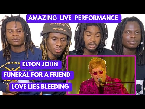 Rappers first time hearing : ELTON JOHN - FUNERAL FOR A FRIEND LOVE LIES BLEEDING (reaction)