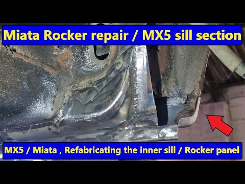 MX5 / Miata Mk1 rear sill section : inner