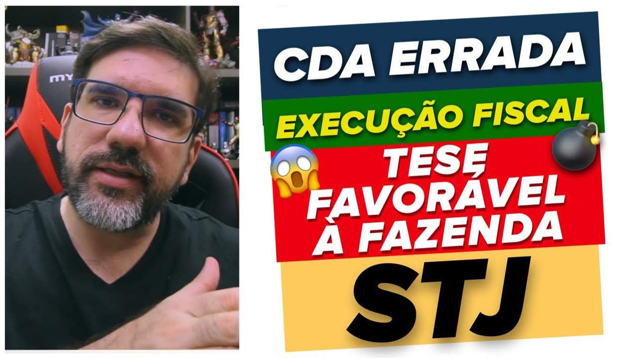 🔴😱 IMPORTANTE: HIPÓTESE EM QUE CDA ERRADA NÃO ANULA EXECUÇÃO FISCAL | PROF UBIRAJARA CASADO 🔴