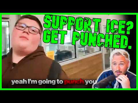 Dark Woke King Goes Mega-Viral For Punching Pro-ICE Simpcuck | The Kyle Kulinski Show