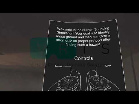 VR Mine Sound Testing Training — project hero image