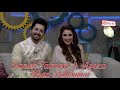 Ayeza Khan and Danish Taimoor | Nadia Khan morning show interview | Drive in entertain ka tarka