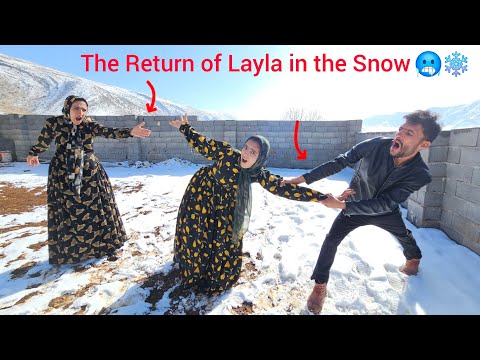 Leila's return in heavy snow: But Zuleikha and Ramin's love is unbreakable
