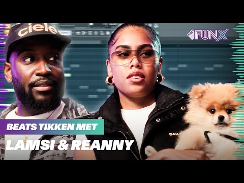 Reanny rapt zonder filter op beat van Lamsi🚫🤐| Beats Tikken Met: Lamsi & Reanny 🐶 | Afl. 4