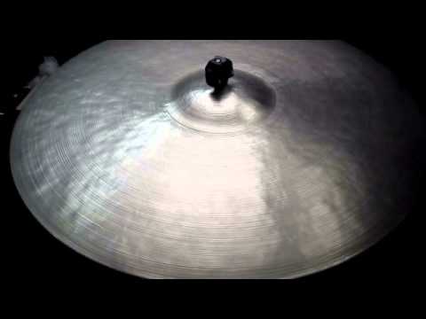 22 Rustico Senescent Ride, 2326g - Handcrafted cymbals by Craig Lauritsen