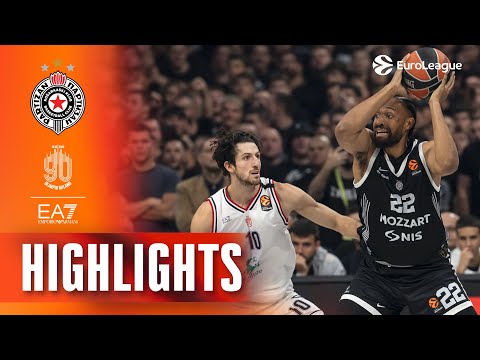 Guduric Missed at the Buzzer | Partizan - Milan | R2 HIGHLIGHTS 2025-26