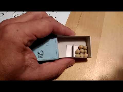 Schüttelschachtel benutzen - Zahlzerlegung üben