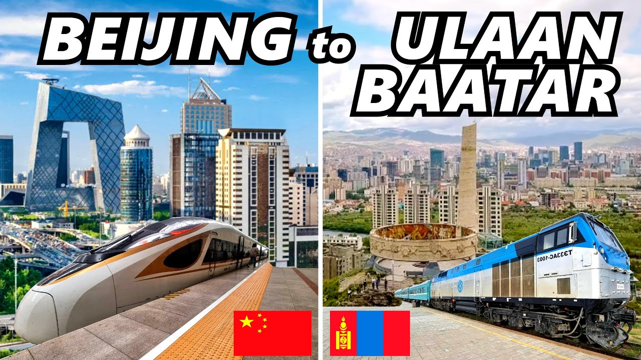 CHINA to MONGOLIA By Train: An EPIC 46 Hour Journey!