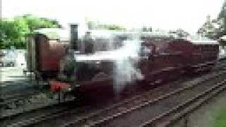 preview picture of video 'Furness Railway no. 20 and Vintage Coach at Haverthwaite'