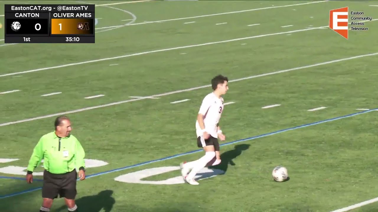 Oliver Ames vs Canton Boys Soccer 10/19/23