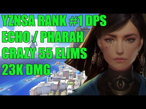 YZNSA WORLD #1 PHARAH GAMEPLAY 55 ELIMS - PRO OVERWATCH SEASON 28
