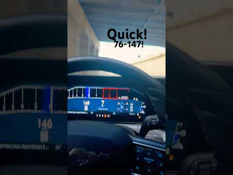 2024 Mustang Gt Whipple Supercharged Is QUICK!!! 76-147mph