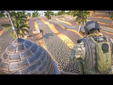 Battle in the village between 2 million zombies vs 4 joint army | ultimate epic battle simulator 2