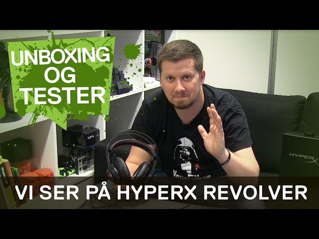 YouTube Video - Hvor bra er HyperX Cloud Revolver  | Norsk Unboxing