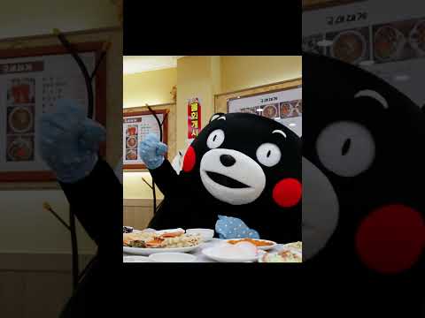 ＼🦀Kumamon, um homem que gostou dos caranguejos sazonais de Busan! /