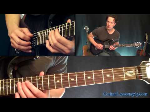Fade To Black Guitar Lesson Pt.3 - Metallica - Intro Solo & Interlude