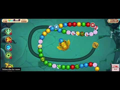 Level 119-121 Jungle marble blast 2