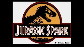 ATARI XL / XE += JURASSIC SPARK =+ GRAWITACJA 8 BIT GAMEJAM 2025