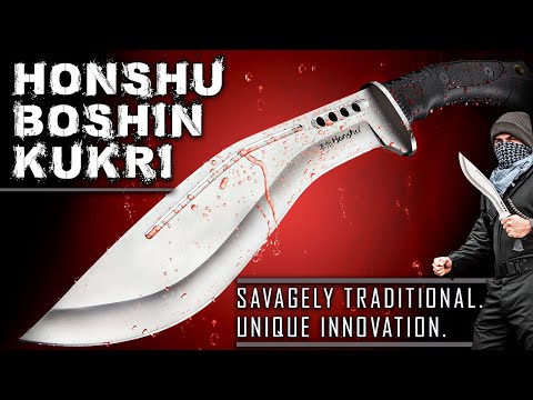 BUDK: Honshu's remarkable Boshin Kukri! 🔪🔥