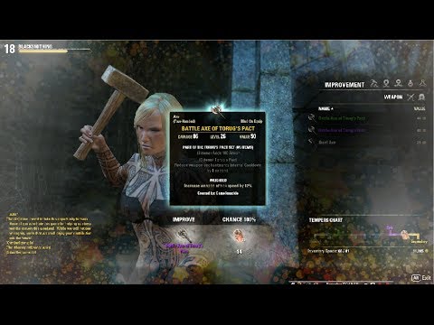 Legendary Item - Crafting Enchanting Using Elder Scrolls Online