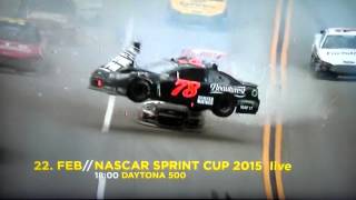 Nascar Sprint Cup 15 Daytona 500 Live MotorvisionTV Trailer