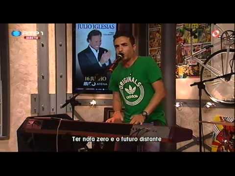 David Antunes & the Midnight Band "Greve dos professores" - Pedro Fernandes - 5 Para a Meia Noite