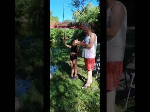 Mojarreando en Agua de Oro