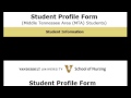 Introduction To The Student Status Table