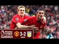 Premier League Classic | Manchester United 3-2 Aston Villa | 2008/09 | Macheda debut goal
