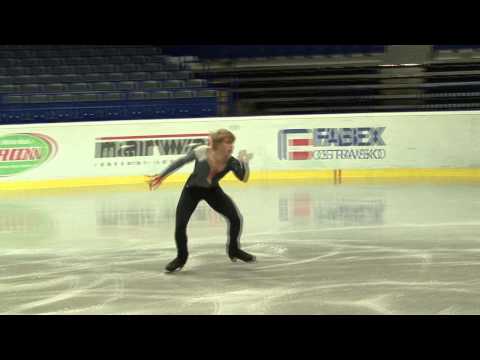 2 David KRANJEC (AUS) - ISU JGP Czech Skate 2013 Junior Men Short Program