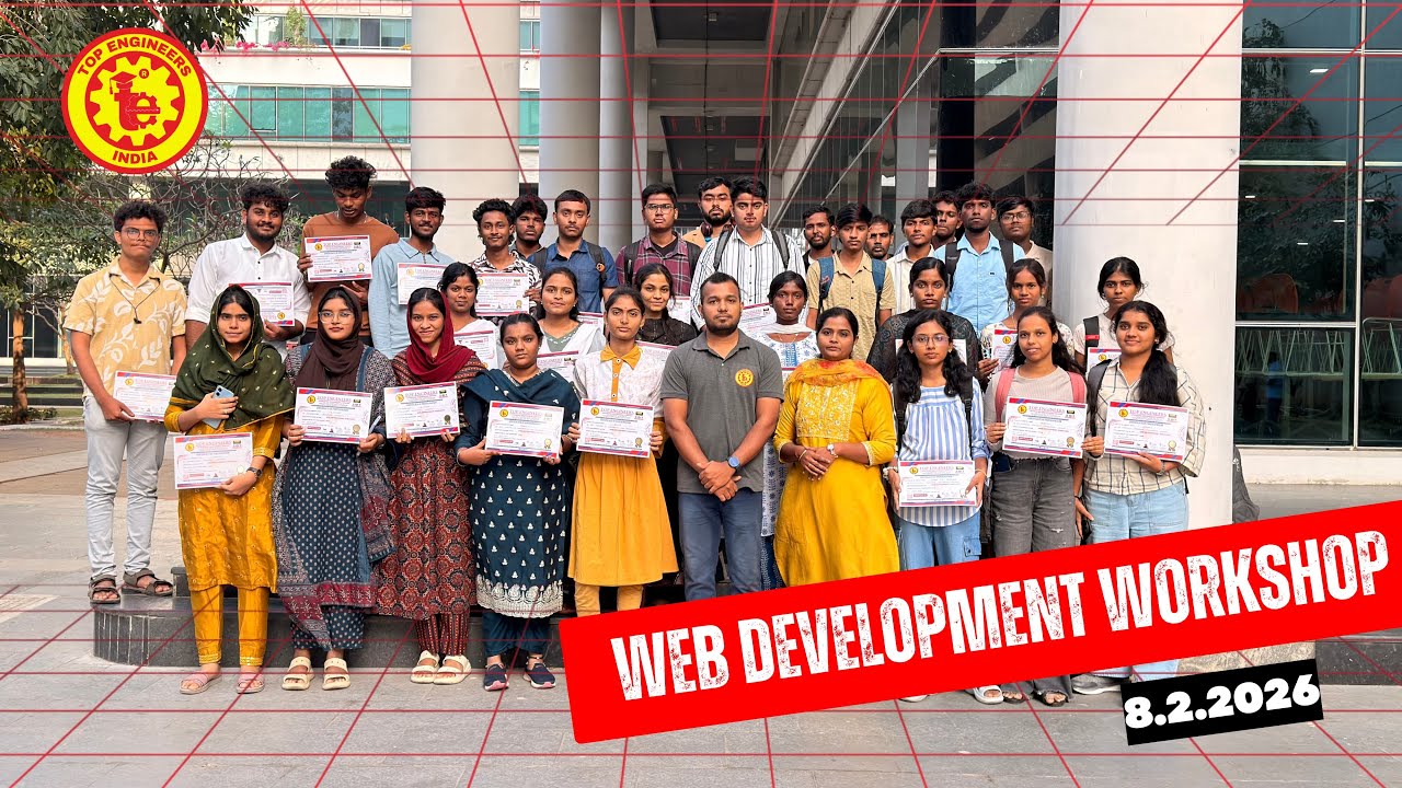 Top Engineers | Web Development Workshop | 8.2.2026