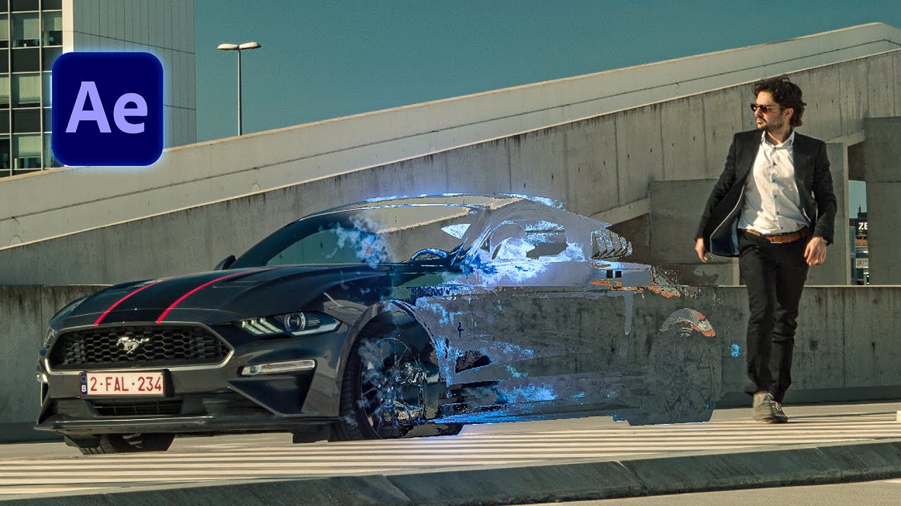 How to create the Invisible Car Effect in After Effects