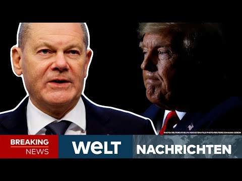 USA: Nach dem NATO-Hammer von Donald Trump! Jetzt reagiert Kanzler Olaf Scholz! | WELT NEWSSTREAM