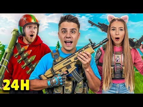 24 GODZINY ŻYJEMY JAK ZAWODOWI GRACZE! 