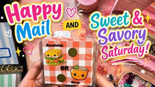 Cash Stuffing Sinking Funds | Sweet & Savory Saturday + Fun Foodie Box Challenge Collab!