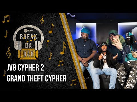 JV8 CYPHER 2: GRAND THEFT CYPHER FT J VISIONS X MAV MIZZY X MOBI1 X BILLY T | BREAK DA BAR